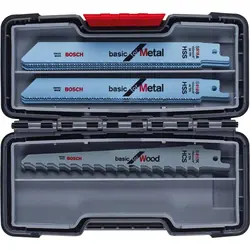 Bosch Reciprozaagbladset Basic Hout & Metaal 15-delig Exclusieve Aanbieding