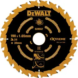DeWALT cirkelzaagblad 190x30mm 24T DT10304 Koop Vandaag