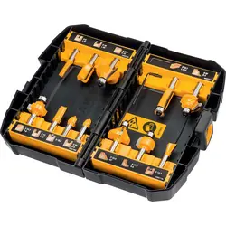 Populair DeWALT DT90016-QZ frezenset 12-delig