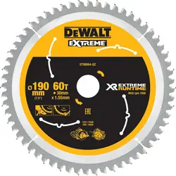 DeWALT cirkelzaagblad 190x30mm 60T DT99564-QZ Premium