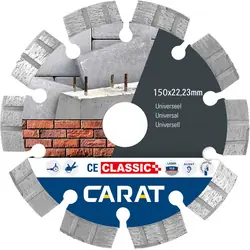 Carat diamantzaag universeel ce classic Ø150x22,23mm Actieprijs