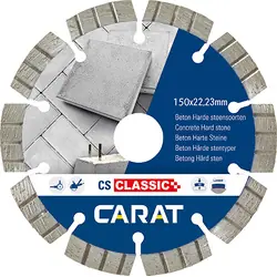Carat diamantzaag beton cs classic Ø150x22,23mm * Hete Deal