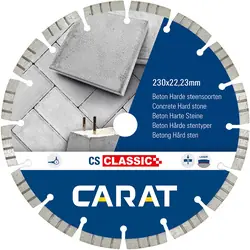 Carat diamantzaag beton cs classic Ø230x22,23mm * Uitverkoop