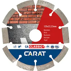 Merkproduct Carat diamantzaag baksteen ca classic Ø125x22,23mm