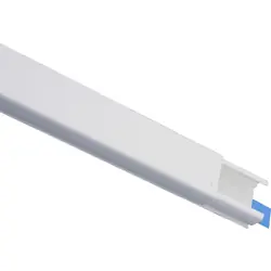 Dagaanbieding Kopp kabelgoot zelfklevend 12x7,5mm 2m klapdeksel wit