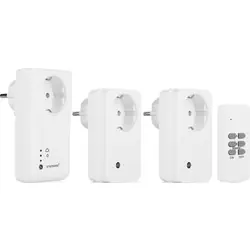 Merkproduct Smartwares Basic stekkerdoos schakelaarset
