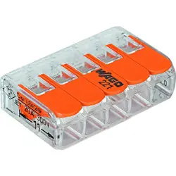Goedkoop Wago lasklem 0,2 - 4mm² 5 polig