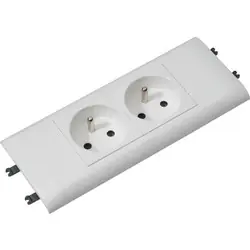 Nu Kopen Legrand DLP dubbele stopcontact compleet deksel 65mm
