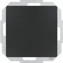 Kopp Paris blindplaat Mat zwart Weekendaanbieding