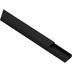Beste Prijs Kopp kabelgoot zelfklevend 20x10mm 2m klapdeksel zwart