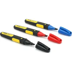 Alleen Vandaag Stanley FATMAX® markeerstiften rood,zwart,blauw 3 delig