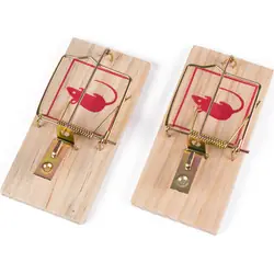 Exclusieve Aanbieding Houten muizenval 100x45mm
