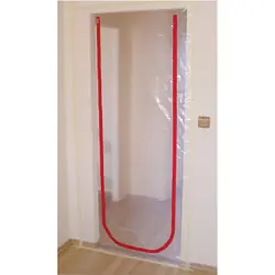 Dagaanbieding Super Prof STOFSTOP afsluitfolie met rits 2500x1100mm