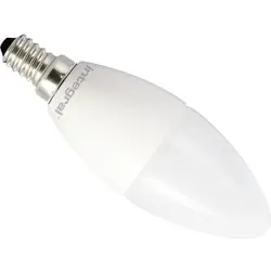 Beperkte Voorraad Integral LED lamp kaars mat E14 5.5W 500lm 5000K