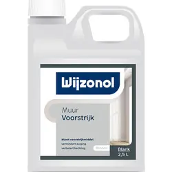 Rechtstreeks Van De Fabrikant Wijzonol Interieur muurvoorstrijk 2,5L blank