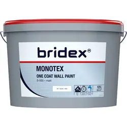 Betaalbaar Bridex Monotex muurverf extra dekkend mat 12L wit*