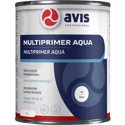 Avis Multiprimer Aqua 1L wit Dagaanbieding