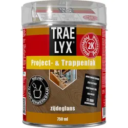 Gratis Retour Trae Lyx projectlak & trappenlak 750ml zijdeglans