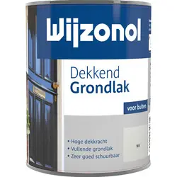 Seizoensaanbieding Wijzonol dekkend grondlak 750ml wit