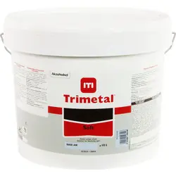 Populair Trimetal soft muurverf 10L wit