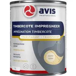 Avis Timbercote Impregneer Transparant 1L blank Gereduceerde Prijs
