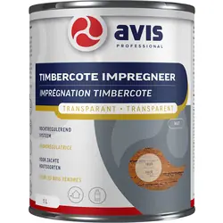 Avis Timbercote Impregneer Transparant 1L teak Weekendaanbieding
