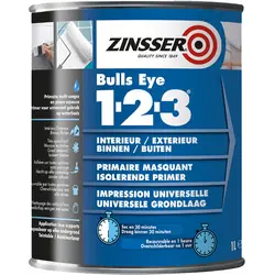 Bestseller Zinsser bulls eye 1-2-3 primer 1L wit