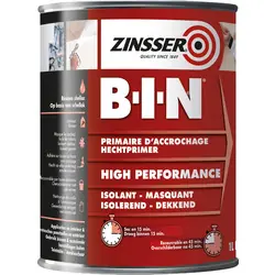 Direct Verzonden Zinsser B-I-N hechtprimer 1L wit
