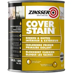 Alleen Vandaag Zinsser Cover stain primer 1L licht grijs