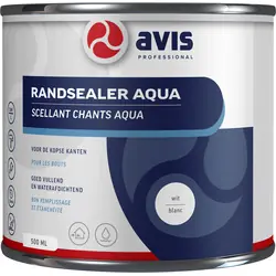 Gereduceerde Prijs Avis Randsealer Aqua 500ml Wit