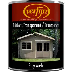 Alleen Vandaag Verfijn Tuin- & Steigerhoutbeits Transparant 750ml grey wash