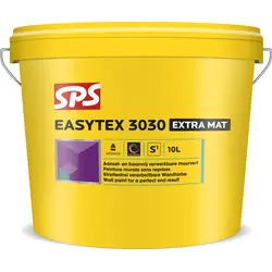SPS Easytex 3030 extra mat 10L wit* Laatste Kans