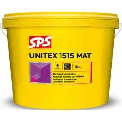 SPS Unitex 1515 mat 10L RAL9010* Premium