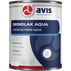 Speciale Aanbieding Avis Grondlak Aqua wit 1L