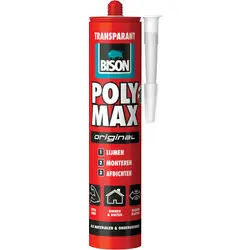 Bison polymax original Transparant 300gr Tijdelijk Beschikbaar