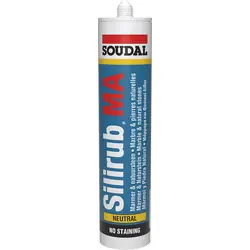 Korting Soudal Silirub MA Marmergrijs 300ml