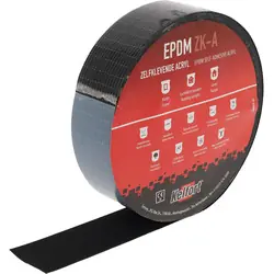 Bestel Nu Kelfort EPDM Folie zwart zelfklevend-acryl 50mmx20m