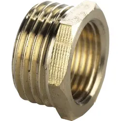 Veilige Betaling BPE Gasdraadfitting verloopring 1/2" Bt.Dr. x 3/8" Bn.Dr.