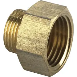 Hete Deal BPE Gasdraadfitting neusstuk 1/2" Bn.Dr. x 3/8" Bt.Dr.