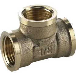 BPE Gasdraadfitting T-stuk 3x3/8" Bn.Dr. Actieprijs