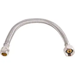 Betaalbaar BPE RVS flexibele slang 35cm 1/2" bn.dr. x 12mm knel