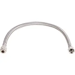 Direct Beschikbaar BPE RVS flexibele slang 50cm 3/8" bn.dr. x 10mm knel