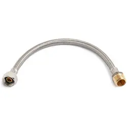 BPE RVS flexibele slang 35cm 1/2" bn.dr. x 1/2" bt.dr. Op = Op