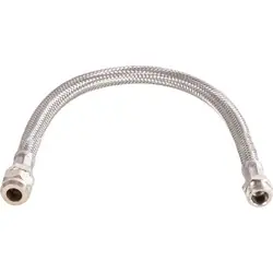 BPE RVS flexibele slang 35cm 3/8" bt.dr. x 10mm knel Snelle Levering