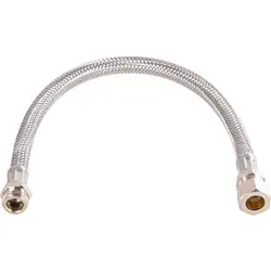 BPE RVS flexibele slang 35cm 3/8" bt.dr. x 12mm knel Flitsaanbieding