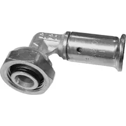 Lage Kosten Henco pers aansluitbocht toilet 1/2"x16mm