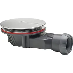 Wirquin Slim+ doucheafvoerplug Ø90mm d40 metaal Tijdelijk Beschikbaar