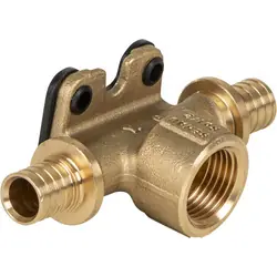 Rehau Rautitan LX schuif T-stuk schroefbus opbouw 16x1/2"x16mm Seizoensaanbieding