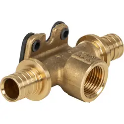 Exclusieve Aanbieding Rehau Rautitan LX schuif T-stuk schroefbus opbouw 20x1/2"x20mm