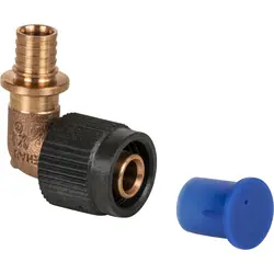 Rehau Rautitan RX+ schuif kniekoppeling 90° Meplafix 16mm Koopje